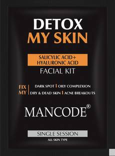 MANCODE Detox My Skin Facial Kit Specially Formulated for men skin