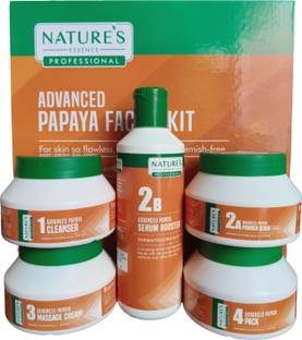 Nature's Essence Professional Advanced Papaya Facial Kit,( 700 g + 200 ml )