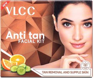 VLCC Anti Tan Facial Kit | Fights Sun Tan, Dark Spots, and Sun Spots - 60 g