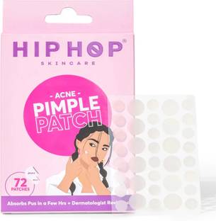 HipHop Skincare Acne Pimple Patch | Hydrocolloid & Salicylic Acid | Flattens Pimples | 72 Dots