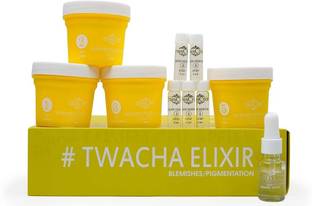 TWACHA 6 Steps Anti-Aging Facial Kit | Helps in reducing Blemishes and Pigmentation -