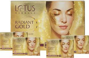 LOTUS HERBALS Radiant Gold Cellular Glow Facial Kit