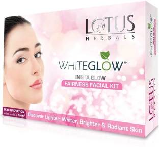 LOTUS Herbals Whiteglow Insta Glow Fairness Facial kit- 160g