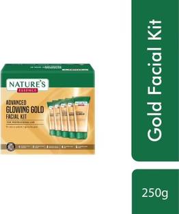 Nature's Essence Glowing Gold Facial Kit (250Gms+50Ml)