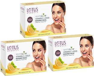LOTUS HERBALS Whiteglow Vitamin-C + Gold Radiance Facial Kit