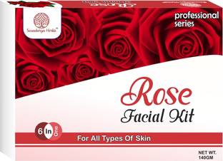 Soundarya Herbs Soundarya Herbs Himalaya Rose-Mulberry Facial Kit for Smooth & Glowing skin.