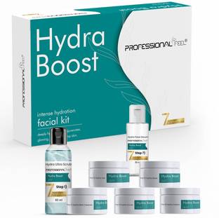 PROFESSIONAL FEEL HYDRA BOOST INTENSE HYDRATION FACIAL KIT (SET OF 7)