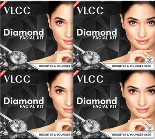 VLCC Diamond Facial Kit - Skin Purifying With Parlour Glow 240 g