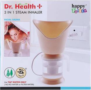 Dr. Health 3 In 1 inhaler, For Cough and Cold, Beige Colour, Professional Facial Steamer