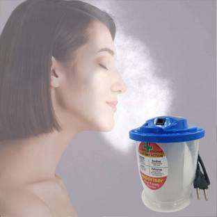 KTHC Steam Inhaler for Deep Cleansing, Sinus relief Acne removal relaxation Mini Facial Steamer