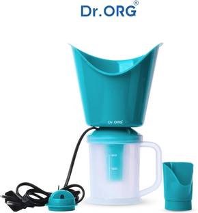 ORG 3 in 1 steamer for cold and cough, Steam inhaler for facial, (GREEN) Professional Facial Steamer
