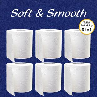 Clemmy 2 Ply Toilet Tissue Paper Roll