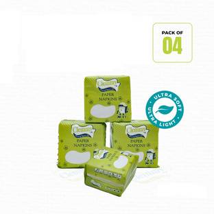 Clemmy Soft Tissue papers Napkin for Dining Table, Travel, Car, Home