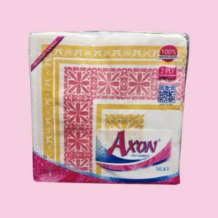 AXON Silky Printed Tissue Paper Napkins 2ply-C 33×33 50pc