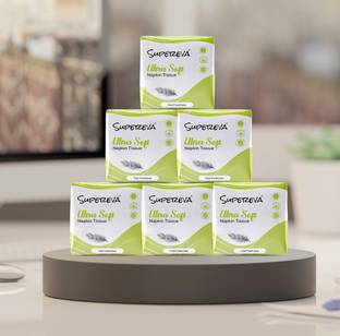 SUPEREVA Premium Quality Ultra Soft Tissue Paper Napkin