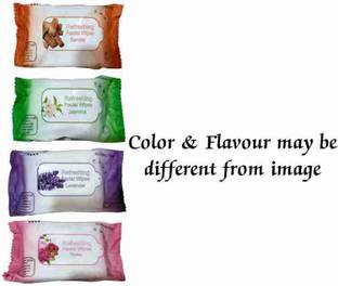 D-Top 100% Natural & Pure Soft Facial Wet Wipes for men & women