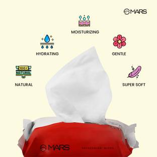 MARS Refreshing Wet Wipes for Face | Refreshing & Skin Hydration| Soothing for skin