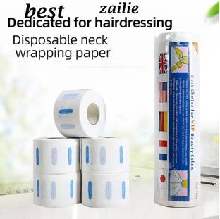 Zailie Neck Roll Strip Tissue for Salon Barbers Accessories, Barber Neck Strips