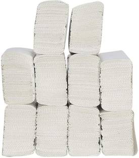 Pristine Ply M Fold Tissue Paper - 1300 Sheets, Soft & Highly Absorbent Paper Towels