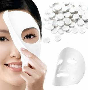 Ycam Facial Whitening Tablet Face Mask Sheet for Women and Girl