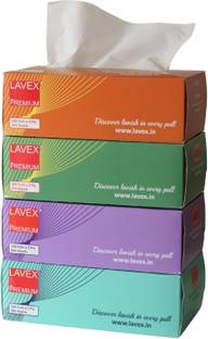 LAVEX Premium Soft Facial Tissues – 100 Sheets per Box,