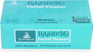 AshNatural 2 Ply Ultra Soft Facial Tissues -100 Pulls