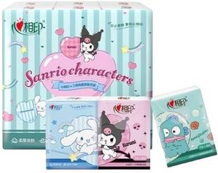 ZQBIEE Kuromi Characters Pocket Tissue Paper
