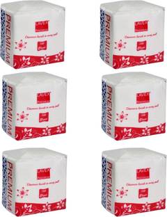 LAVEX Premium Paper Napkins, 100 Sheets, 30x30 cm, Soft & Absorbent, Family Pack