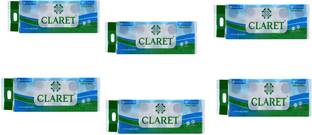 CLARET Toilet Roll 10 in 1, 180 Pull 2 Ply/Daily Bathroom use 6 pk