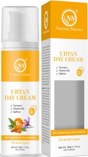 Nuerma Science Ubtan Day Cream (SPF 30) with Turmeric, Vitamin B3 & Saffron for Skin Whitening