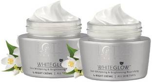 LOTUS HERBALS WHITEGLOW Skin Brightening & Nourishing Night Cream (40g2) combo of 2