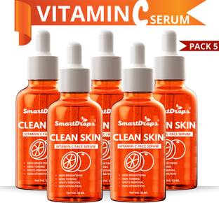 smartdrops Professional Vitamin C Face Serum - Skin Brightening, Anti-Aging Face Serum