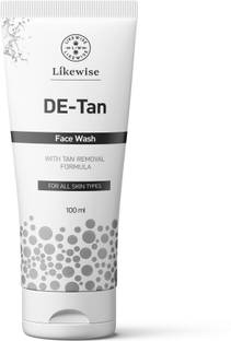 Likewise De-Tan For Acne and Pimples,Oily & Dry Skin| For Men & Women Face Wash