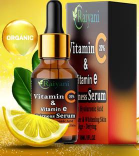 Raiyani 10% Vitamin C+E, 5% Niacinamide Face Serum For Glowing Skin, Fights Pigmentation