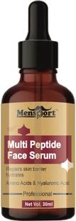 Mensport Multi Peptide Anti-Aging Face Serum For Collagen Boosting (30ml) Pack of 1