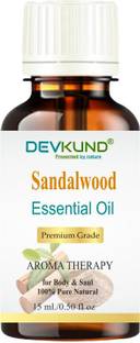 Devkund Sandalwood Essential Oil (Chandan Oil) 100% Pure, Undiluted