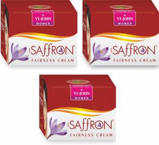 VI-जॉन WOMEN Saffron Advanced Fairness Cream Pack Of 3