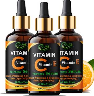 QUAT Advanced Vitamin C E Fairness Serum For Brighter Healthy & Whitening Skin