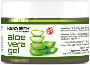 KEYA SETH AROMATHERAPY Aloe Vera Gel Moisturizer with Vitamin A, B & C Repairing, Soothing Glowing Skin