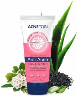 ACNETOIN ANTI-ACNE FACE WASH CHARCOAL BEADS (PACK OF 3)