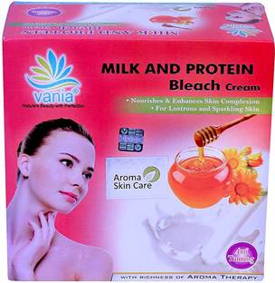 Vania Milk and Protein Bleach Cream For Fairness