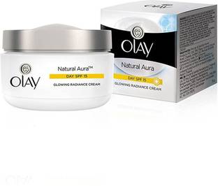 OLAY Natural Aura Day SPF 15 Glowing Radiance Cream (50g)