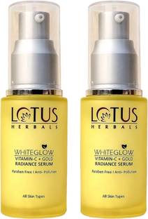 LOTUS HERBALS WhiteGlow VITAMIN-C + Gold RADIANCE SERUM 60ml