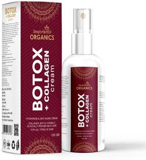 Simply Herbal Organics Botox Hydration & Anti Aging Cream with Collagen, BHT & Vitamin C