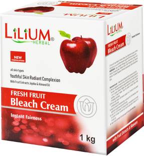 LILIUM Fruit Bleach Cream | Instant Fairness & Youthful Skin Radiant Complexion