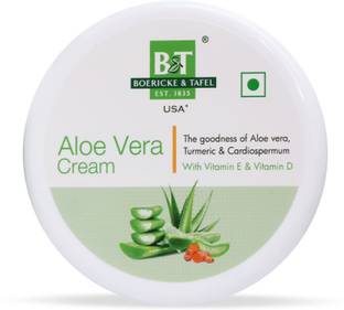 Dr.Willmar Schwabe India B&T Aloevera Cream - Aloe vera & Turmeric with Vitamin E & Vitamin D (Pack of 2)