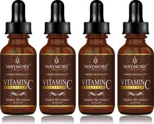 WAYMORE Vitamin C Face Serum 30 ml for Spotted Skin, Fine Line pack of 4