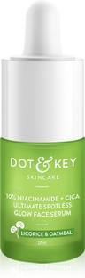 Dot & Key 10% Niacinamide+Cica Face Serum, For Dark Spot Oily Acne Prone Skin