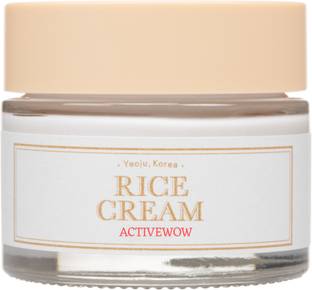 ACTIVEWOW Korean Rice Cream, Korean Skincare, rice bran essence with ceramide _ Fgg