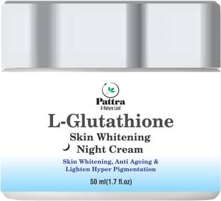 Pattra L-Glutathione Night Skin Whitening Cream,Anti Againg ,Glass Skin